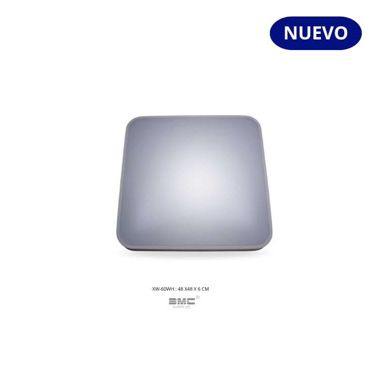 Plafón de techo Cuadrado 60W