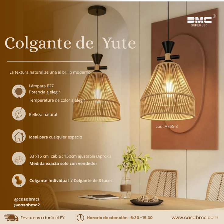 Colgante de Yute