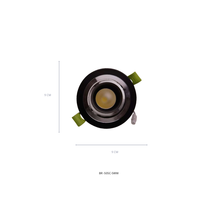 Spot Led Direccionable Redondo 5W