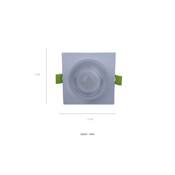 Spot Led Direccionable Cuadrado 7W