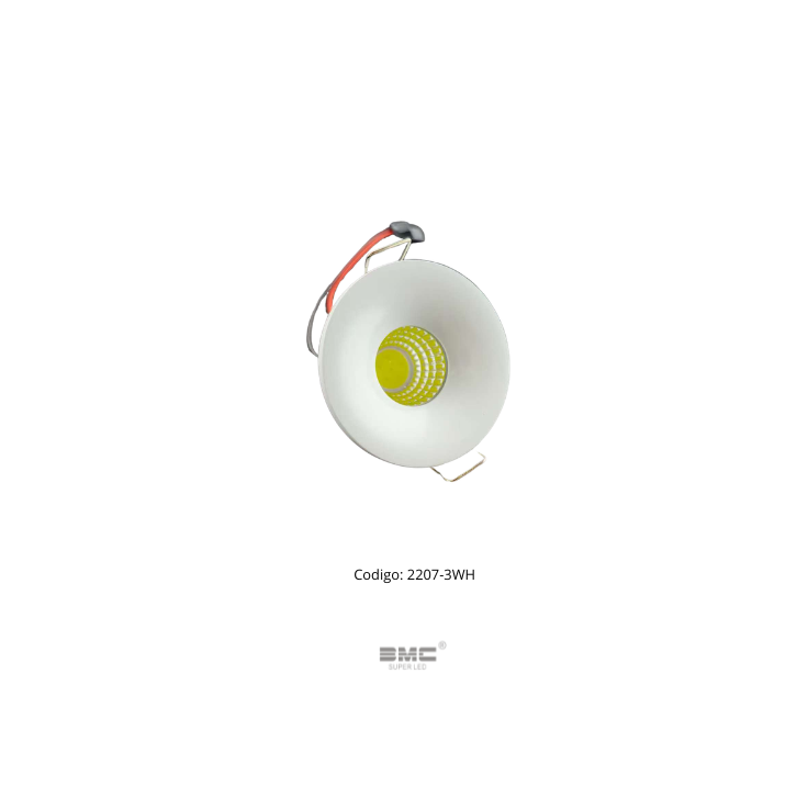 Spot Led&nbsp; Redondo NO Direccionable 6500K/3000K