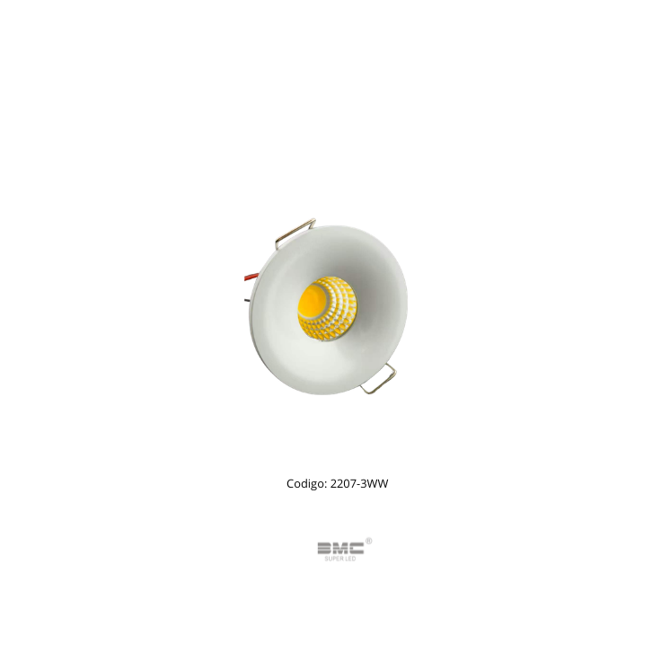 Spot Led&nbsp; Redondo NO Direccionable 6500K/3000K