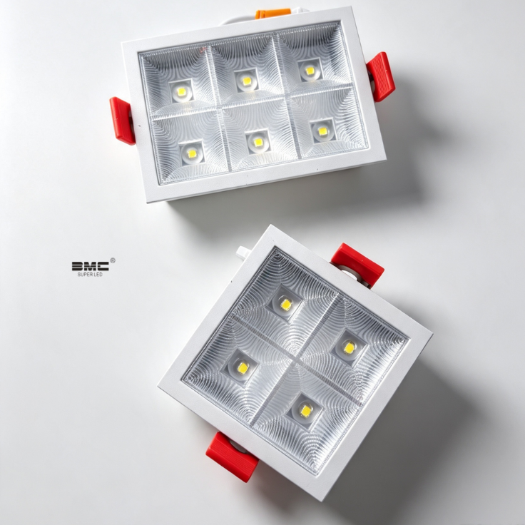 Spot LED Cuadrado 4WH / Rectangular 6WH