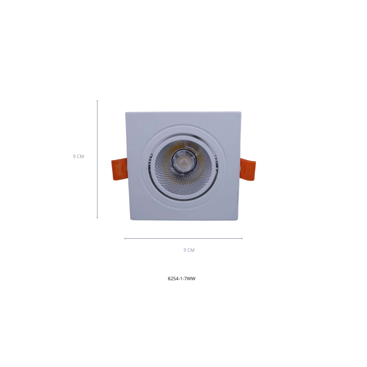 Spot Direccionable Cuadrado 5W