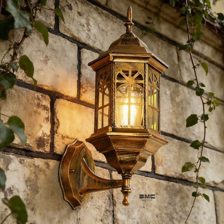 Aplique Pared Colorial macha