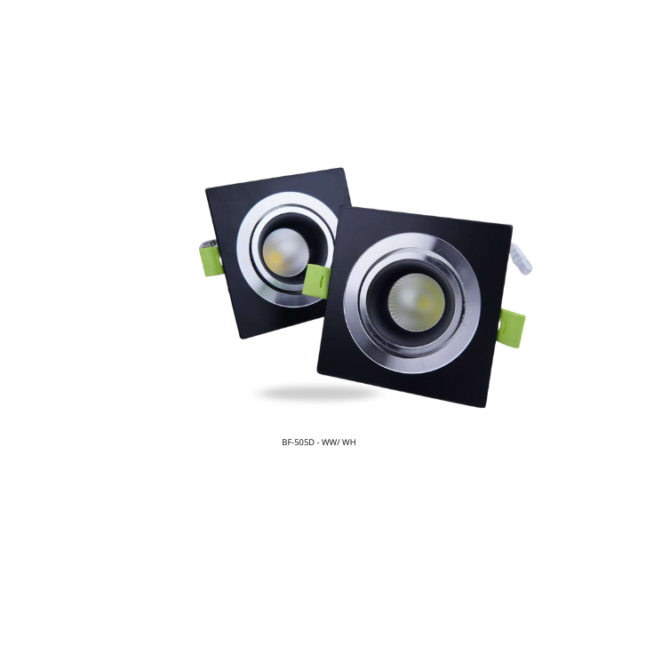 Spot Led Direccionable Cuadrado 5W