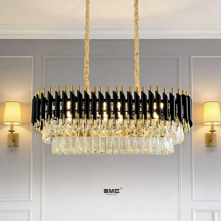Lustre Cristal Negro