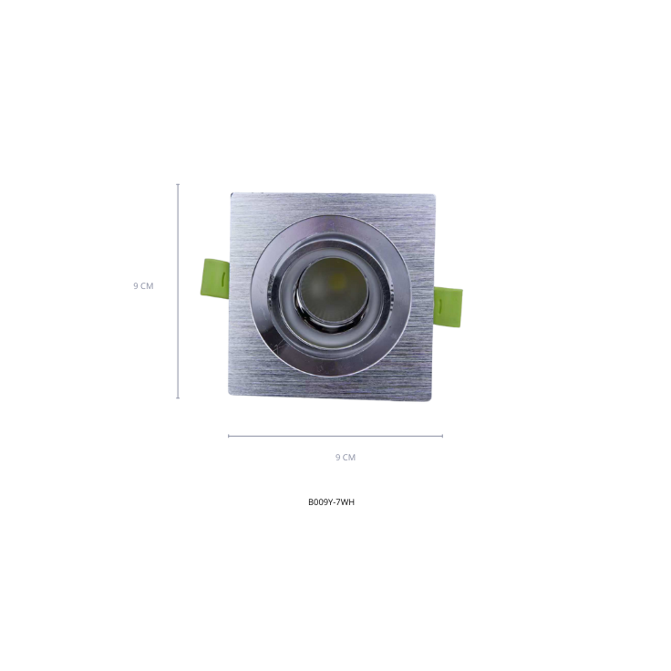 Spot Led Direccionable Cuadrado 7W