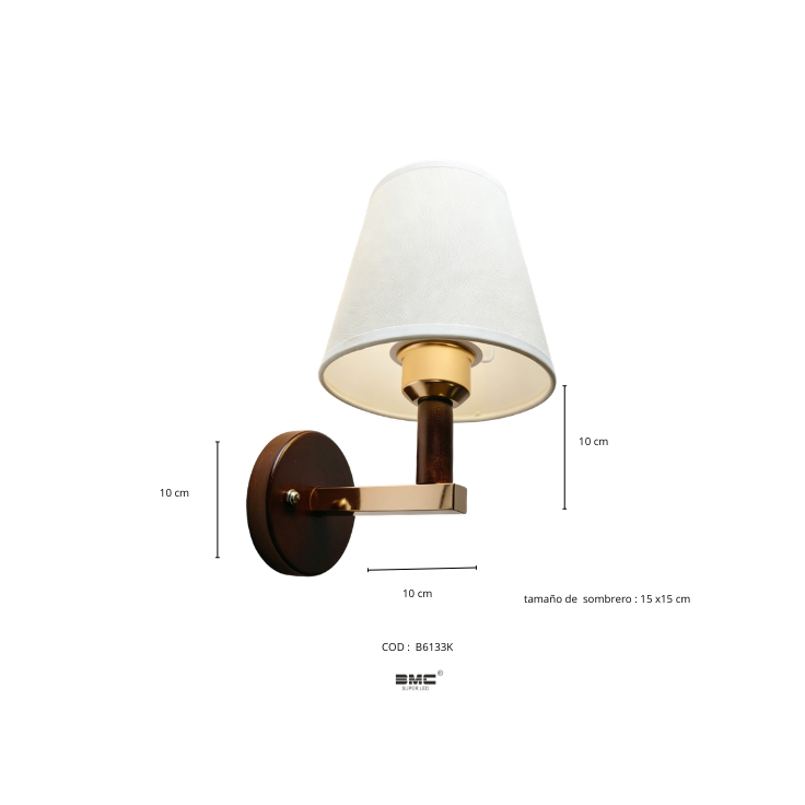 Luminaria de pared interior