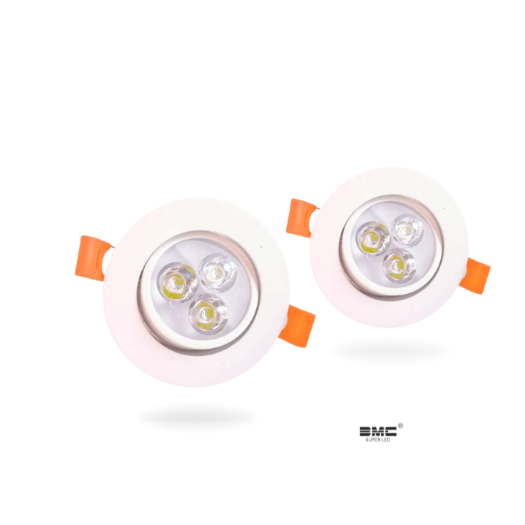 Spot Led Direcional Redondo 3W