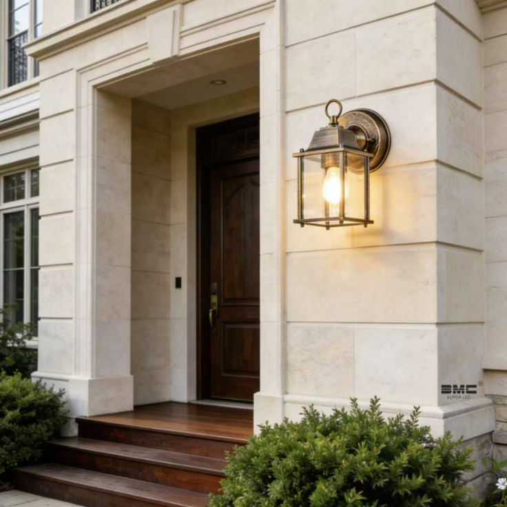Aplique Pared Colonial Bronce