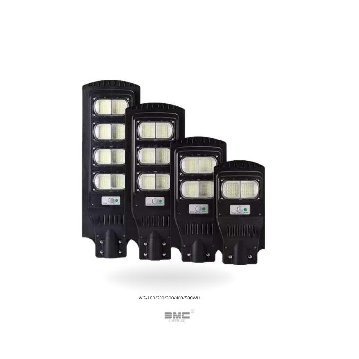 Alumbrado Publico Solar LED con Sensor 100W hasta 500W