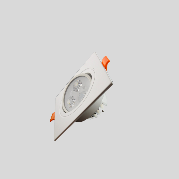 Spot Led Direccional Cuadrado 3000k
