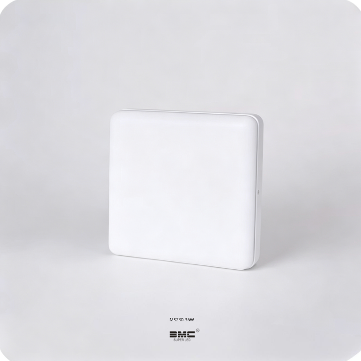 Plafón Cuadrado Sobreponer 36W