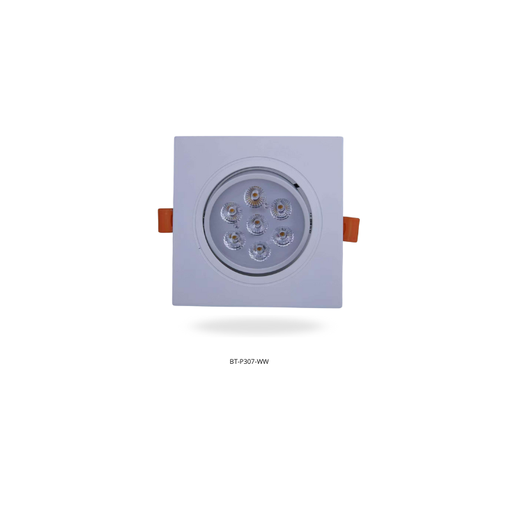 Spot Led Direccionable Cuadrado 7W