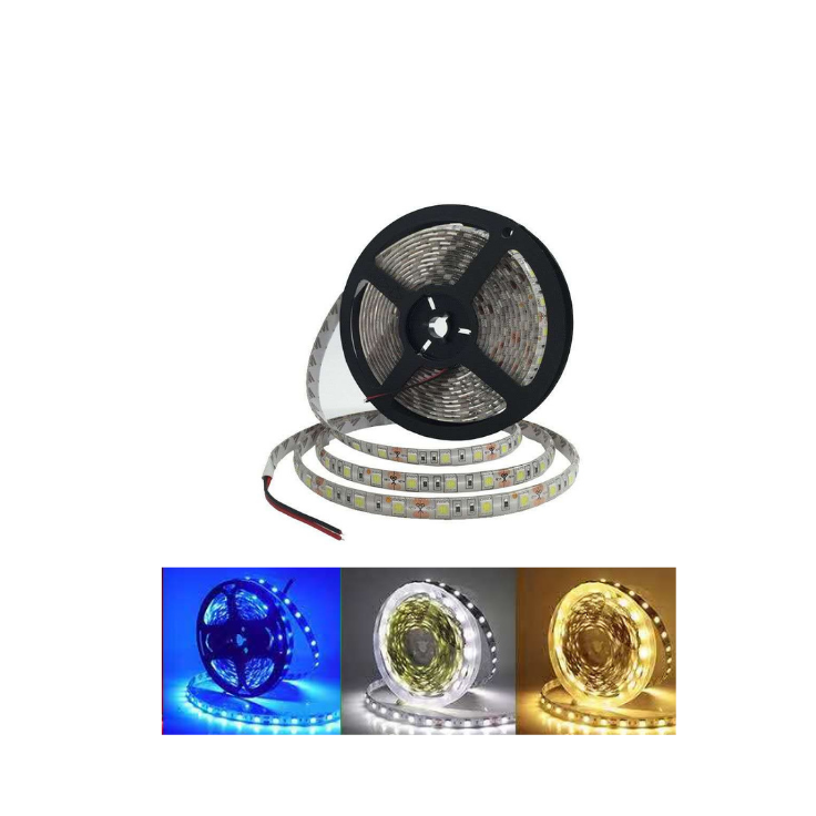 Cinta LED 5050 12V Calido/ Azul / Blanco