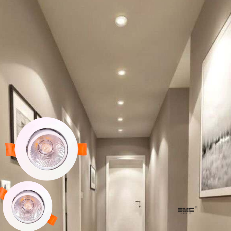 Spot Led Direcional Redondo 5W