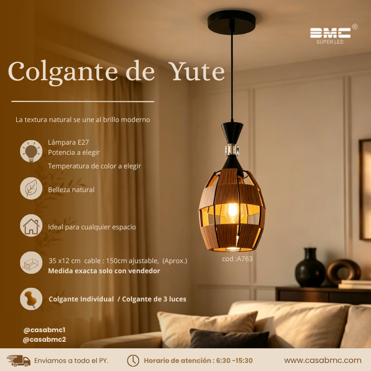 Colgante de Yute
