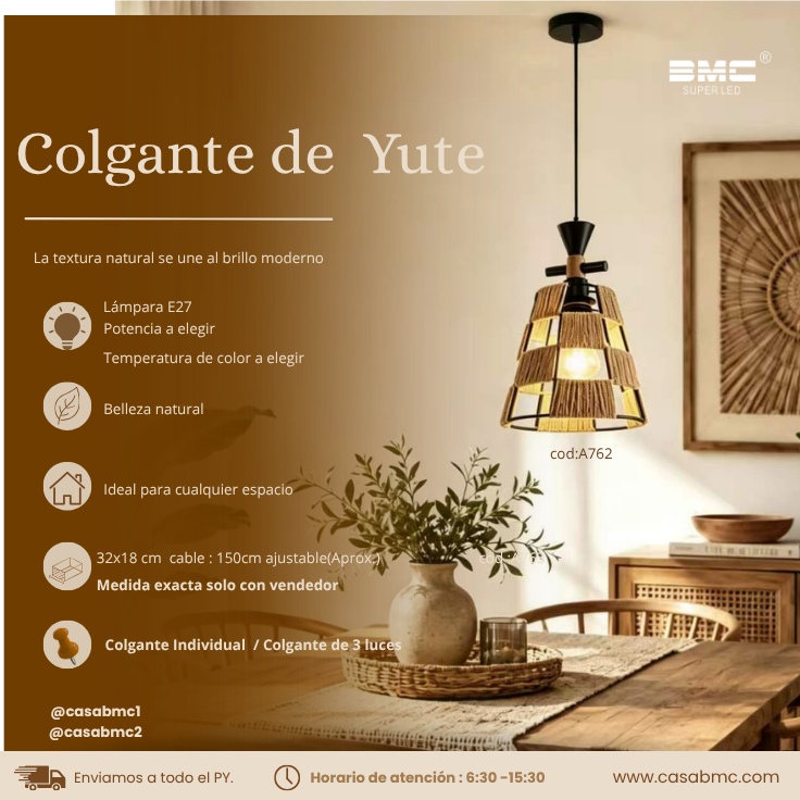 Colgante de Yute
