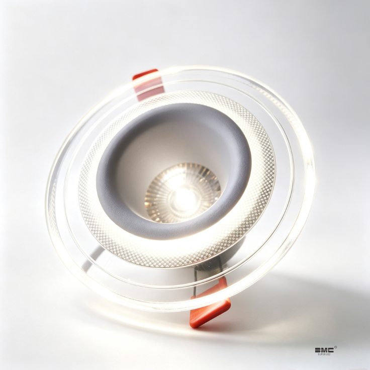 Spot Led Redondo 10W  WH+ WW