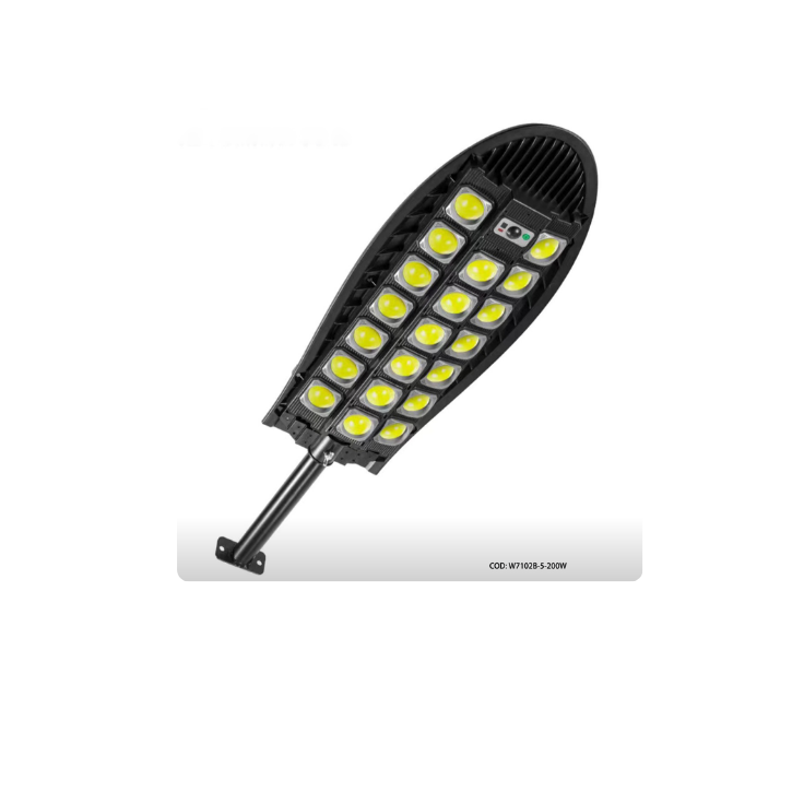 Alumbrado Publico Solar  con Sensor 200W