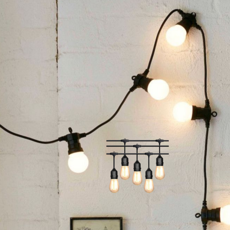 Guirnalda con lámpara 05W/09W