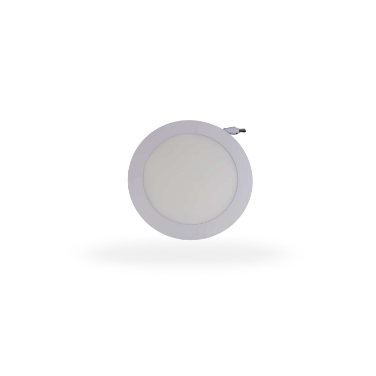 Panel LED Embutir Redondo 3000K