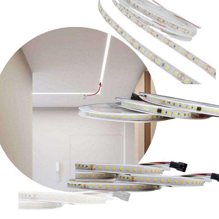 Cinta LED 5050 6000K 60 led