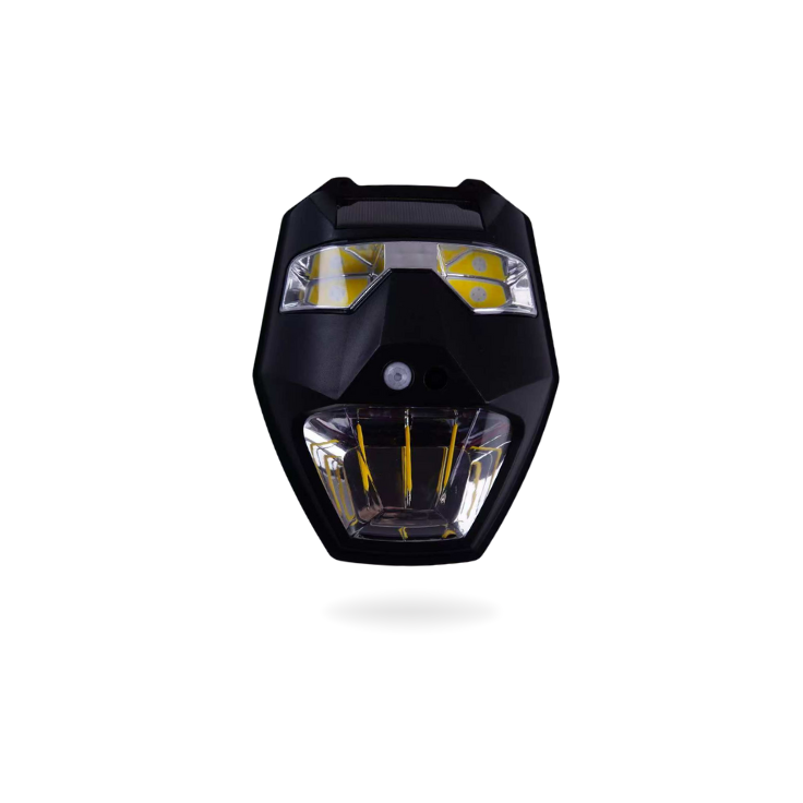Aplique Solar con Sensor Asustador