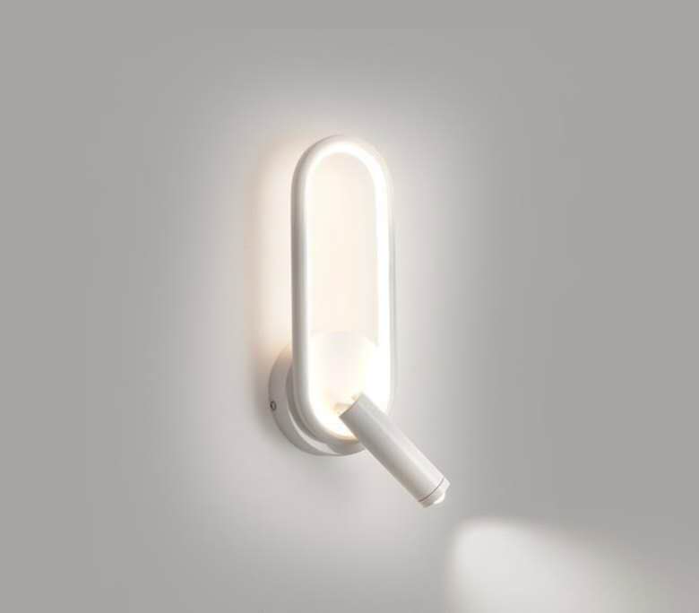 Arandela interior Blanco Direccionable 12W