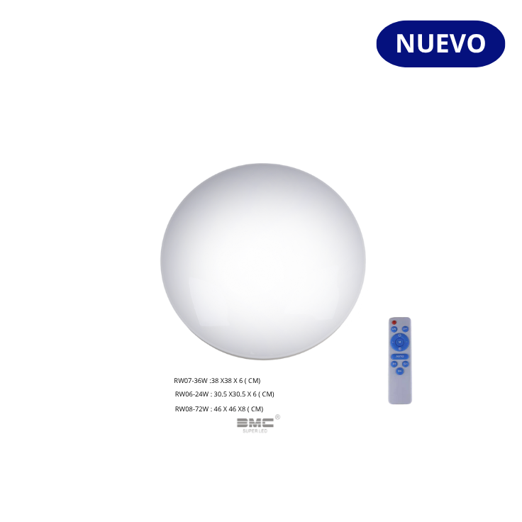 Plafón de techo 24W / 36W/ 72W ( 3 tonos)