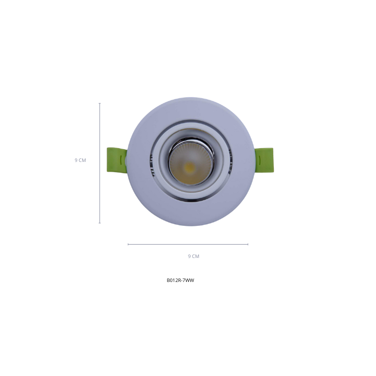 Spot Led Direccionable Redondo 7W