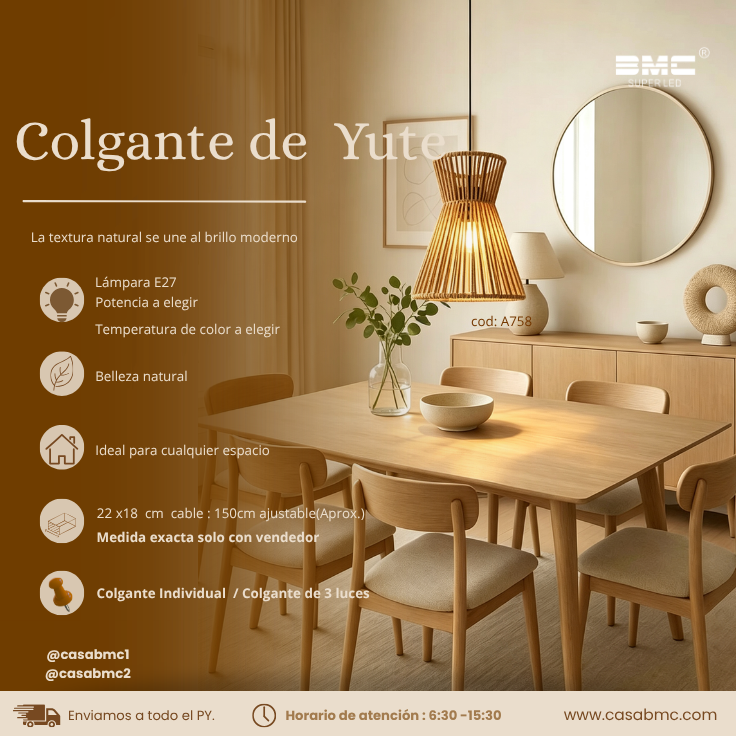 Colgante de Yute