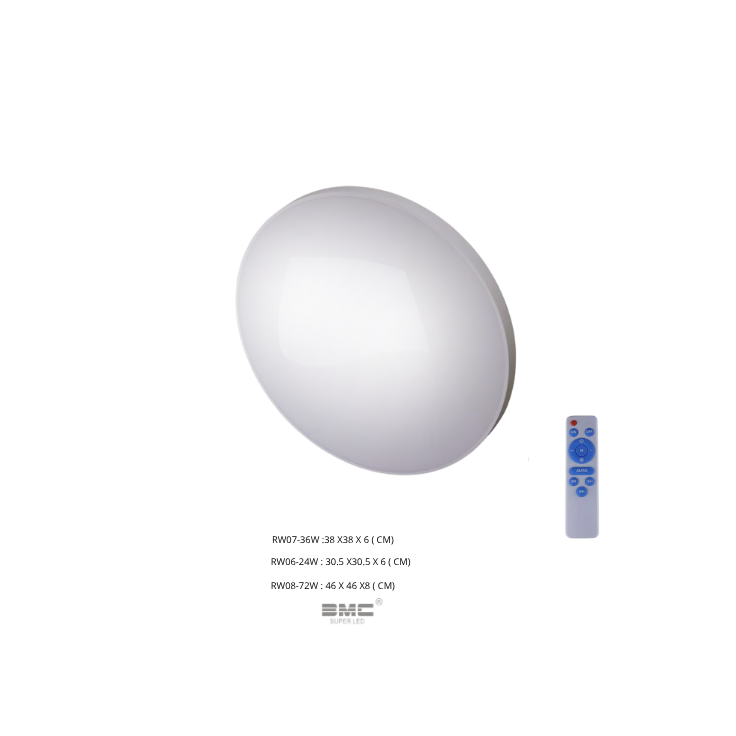Plafón de techo 24W / 36W/ 72W ( 3 tonos)