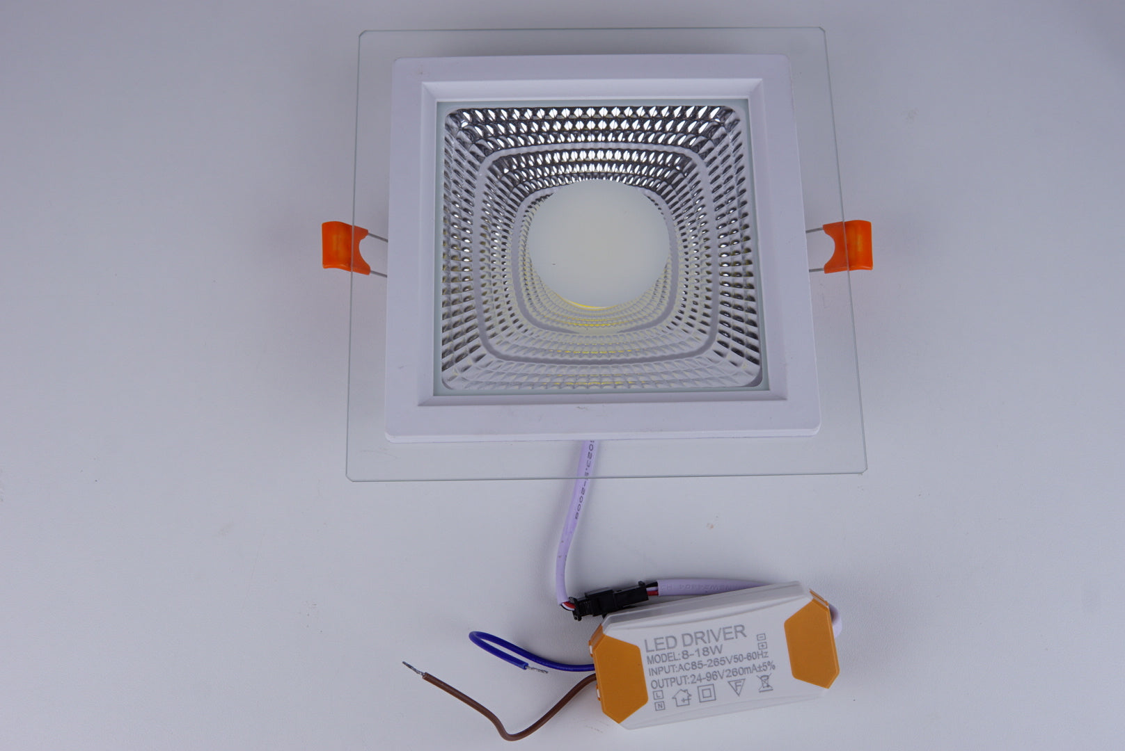 Panel LED Embutir Cuadrado con 3 tornos de lucces 12W/18W/24W