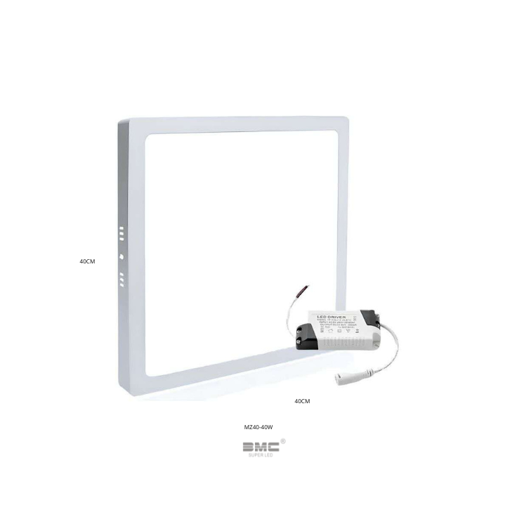 Panel Led Sopreponer 40W 40x40cm