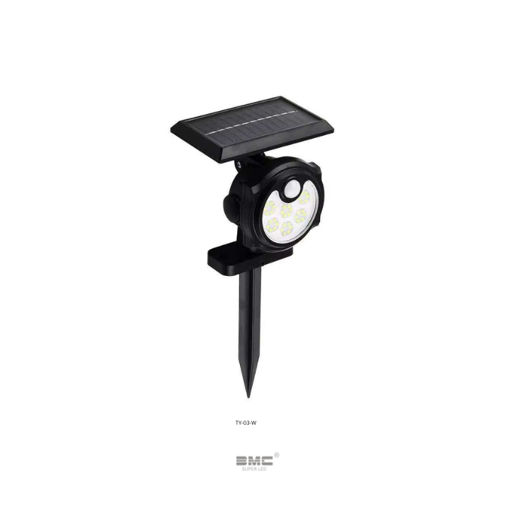 Espeto Solar 20W con sensor de movimento