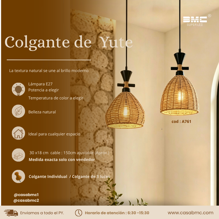 Colgante de Yute