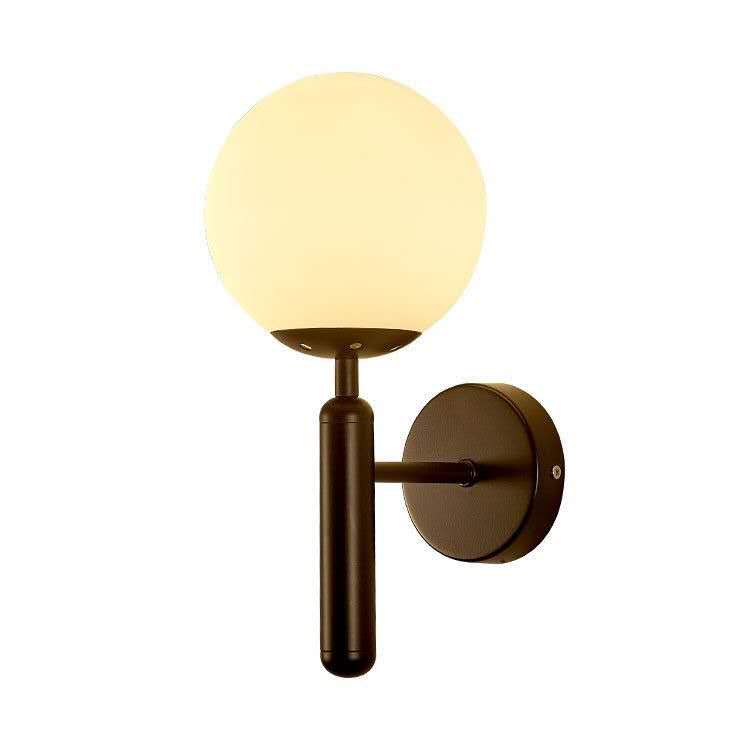 Aplique de Pared Negro Esfera